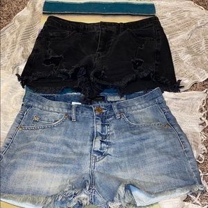 2 for $30 Aeropostale HighWaist Jean Shorts